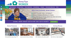 Desktop Screenshot of hometipsforwomen.com